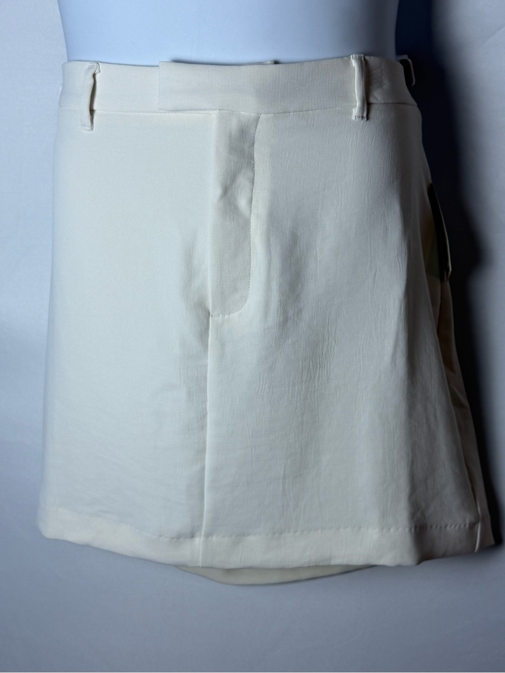a new day Cream High-Rise Mini Skort